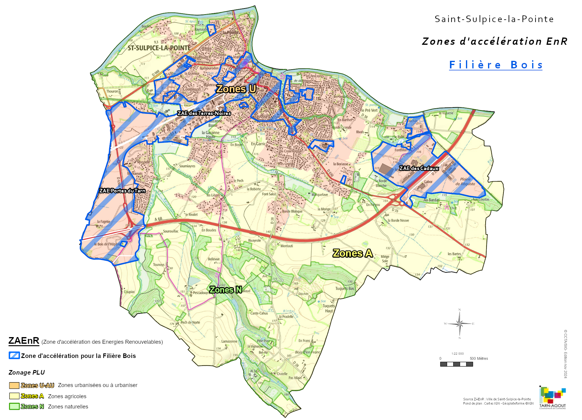 ZAENR St Sulpice Filiere bois