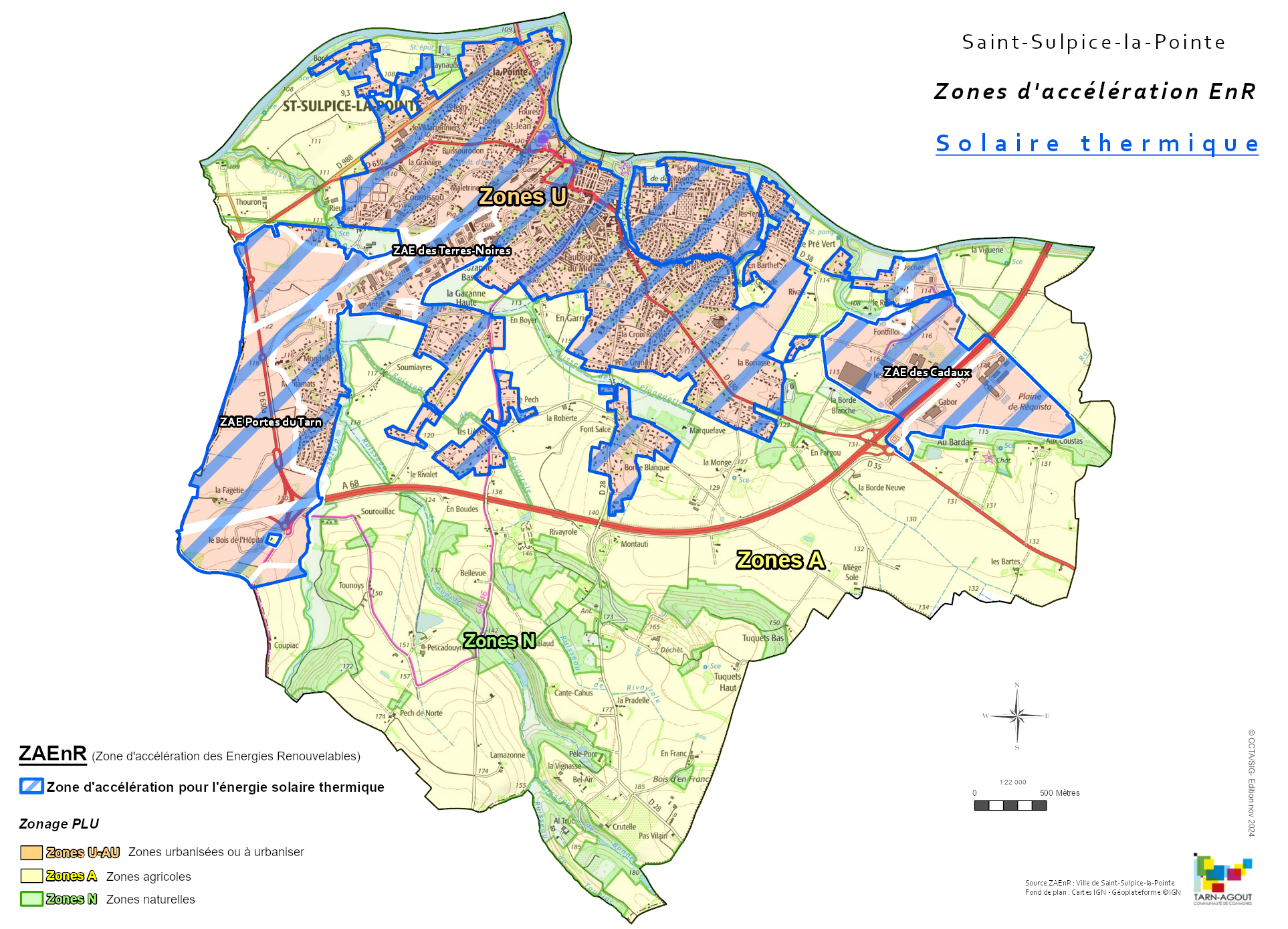 ZAENR St Sulpice Solaire thermiq